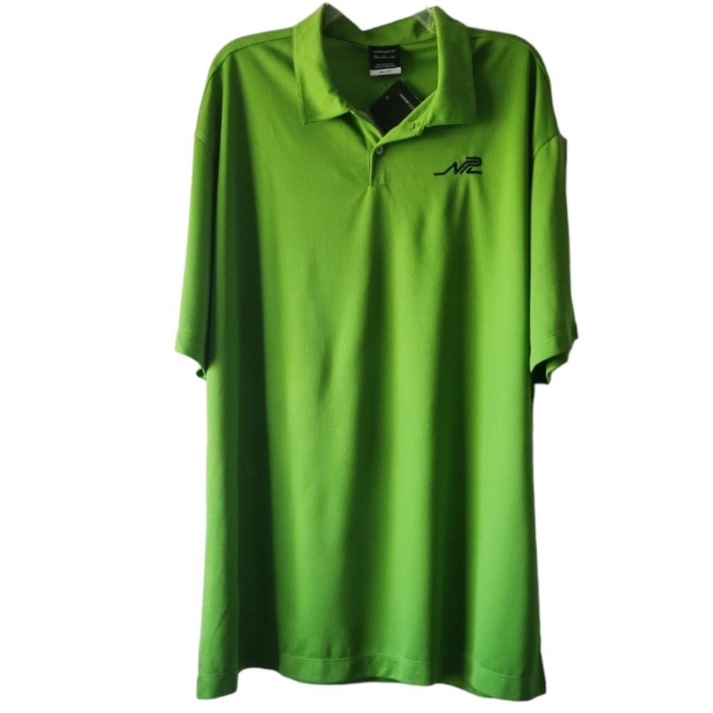 NIKE GOLF DRI- FIT COLLAR SHIRT SZ XXL NWT